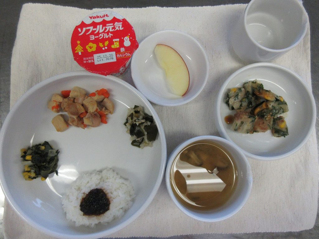12月12日(金）の献立