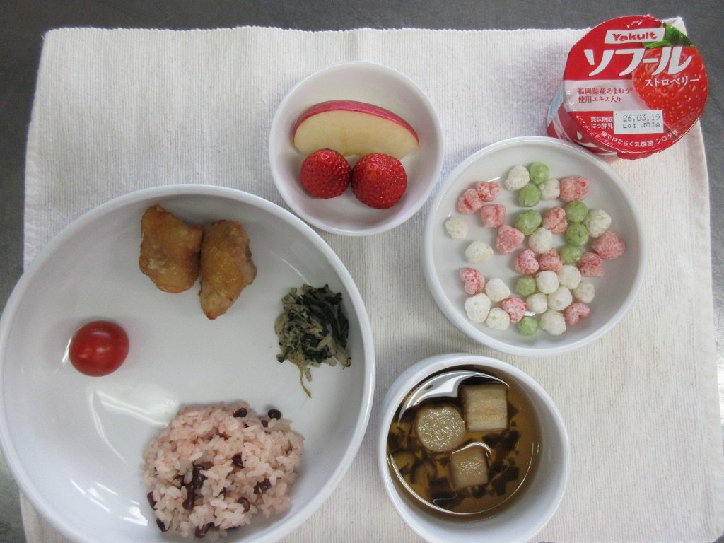 3月3日（火）の献立