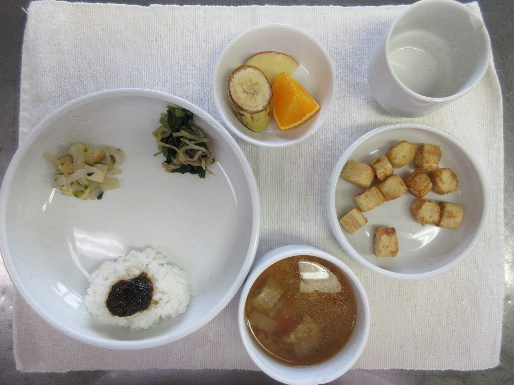 3月9日（月）の献立